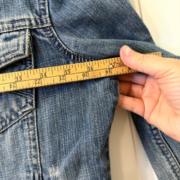 Aeropostale Blue Jean Distressed Jacket - Picture 6 of 7